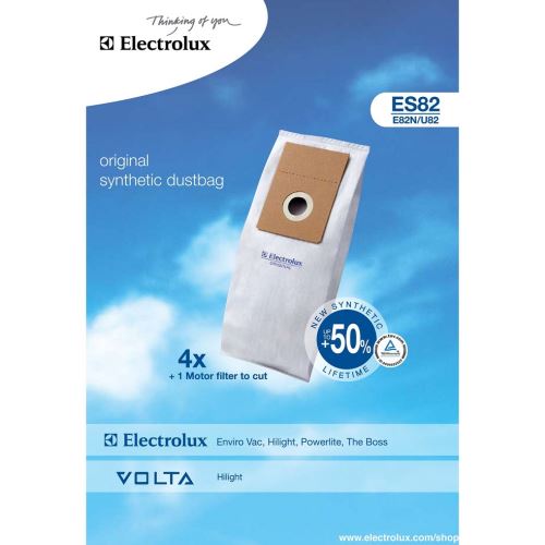 Aeg Electrolux 9001968438 E82 originálne vrecko do vysávača 4 ks + 1x motorový filter pre Harmony Line Glider