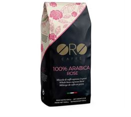 ORO Caffè Arabica Rose zrnková káva 1 kg – 100% Arabica, Guatemala, Etiopie a Brazílie Santos