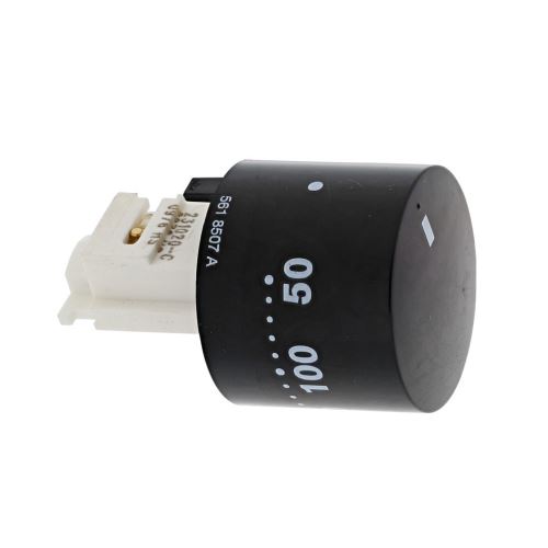 Aeg Electrolux Zanussi náhradný diel 5618507205 originálny gombík termostatu nastavenia teploty rúry