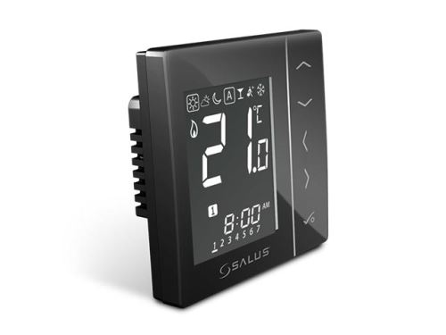 Salus VS30B programovateľný digitálny termostat čierny