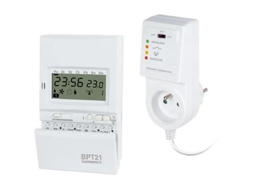 ELEKTROBOCK BPT 21 bezdrátový prostorový termostat digitální