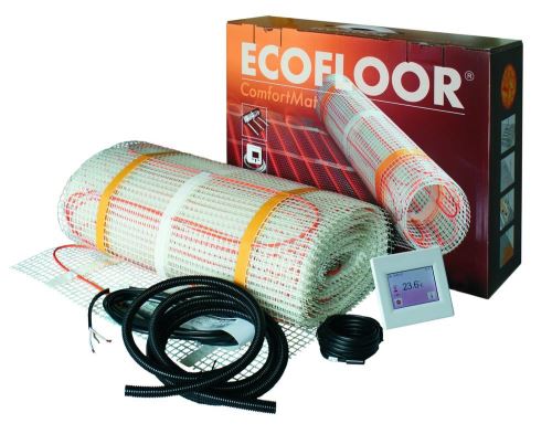 Ecofloor Comfort Mat 100/1,8 sada (rohož a termostat) pro vyhřívání dlažby