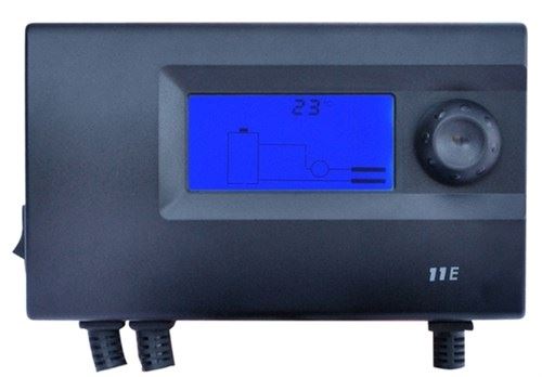 Digitálny termostat Salus TC 11E na ovládanie obehového čerpadla alebo obehového čerpadla