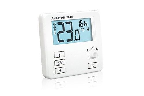 Elektronický termostat AURATON Cetus 3013 s režimom poklesu a dovolenky