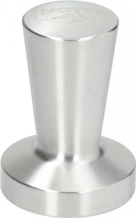 Anodiziovaný hliníkový tamper MOTTA průměr 58 mm s plochým lisovacím povrchem pro kávovar