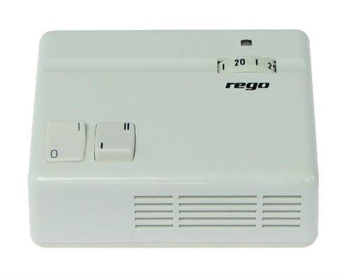 Termostat prostorový REGO 973 02, 10A akumulační kamna AEG, AURET, Emko, Rukona