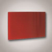 GR 500 Červený sklenený vykurovací panel
