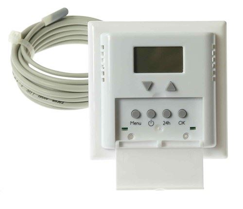 Termostat VTM 3000 programovatelný univerzální termostat - snímá teplotu prostoru i podlahy