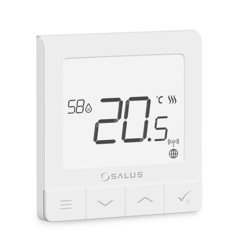 SALUS SQ610 digitálny káblový/bezdrôtový termostat QUANTUM