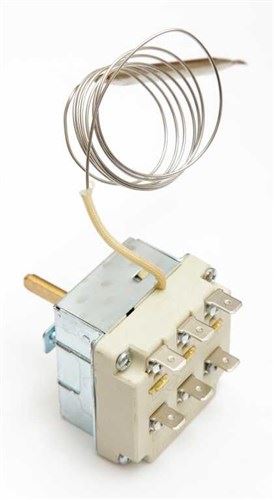 Regulační termostat 50 - 220°C pro akumulační kamna AD RB HD RB ELKA Fiľakovo Fikoterm Promet Auret