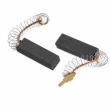 Uhlíkové kefy pre motor práčky AEG Electrolux Zanussi 6,3 × 12,5 × 36 mm, sada 2 ks s pružinou, carbon brushes