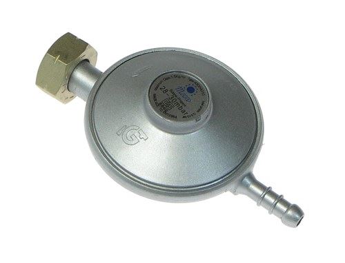 Reguláror tlaku plynu PB 28-30 mbar 1,5kg/h MEVA NP01008, propan-butan (LPG)