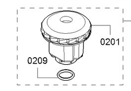 Bosch Siemens 10027416 těsnění motoru vysavače