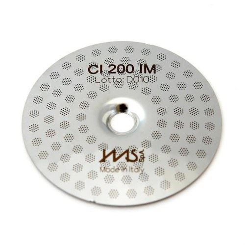 IMS CI 200 IM precizní sítko sprchy hlavy kávovaru o průměru 51.5 mm se středovým otvorem 5 mm