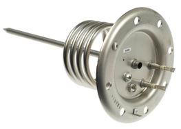 Příruba a topné těleso 2000W ohřívač vody Tatramat, AEG (1)